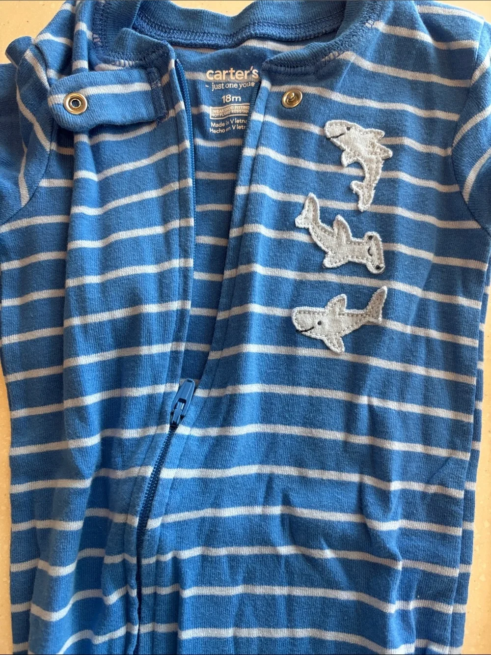Carters 5 pieces - 18 mo mixed Baby Pajama Bundle